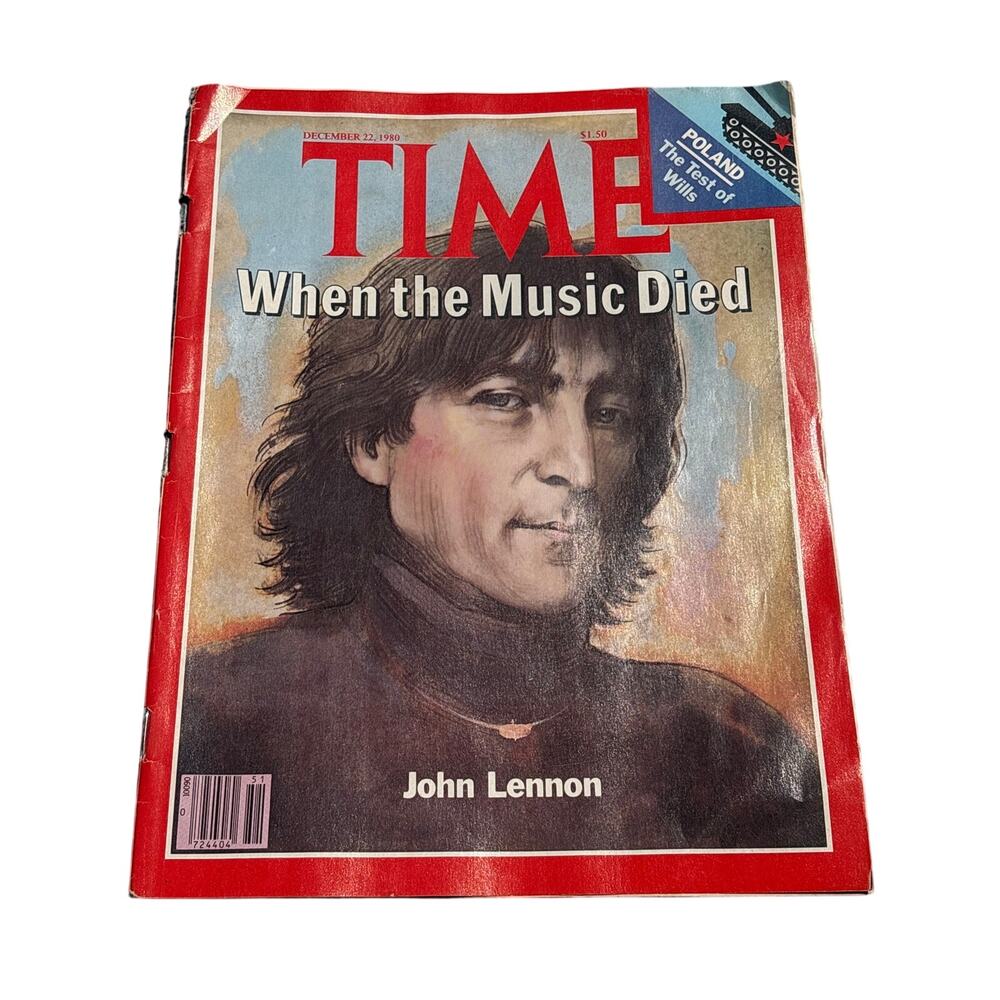 Time Magazine December 22 1980 The day the Music Died Job Lennon the Beatles